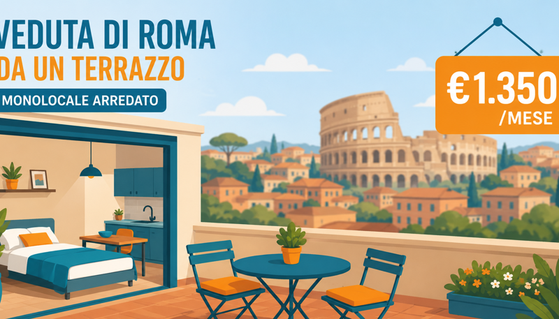 Affitto monolocale Roma 2026: prezzi, zone e consigli pratici