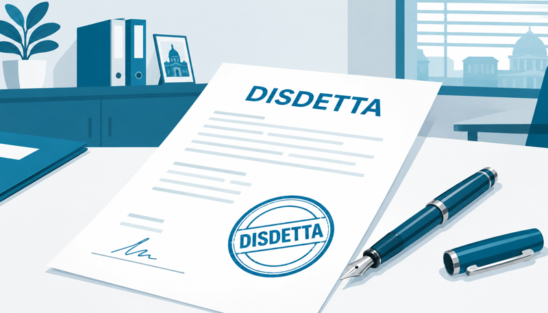 Disdetta contratto affitto: guida completa con modelli e preavvisi