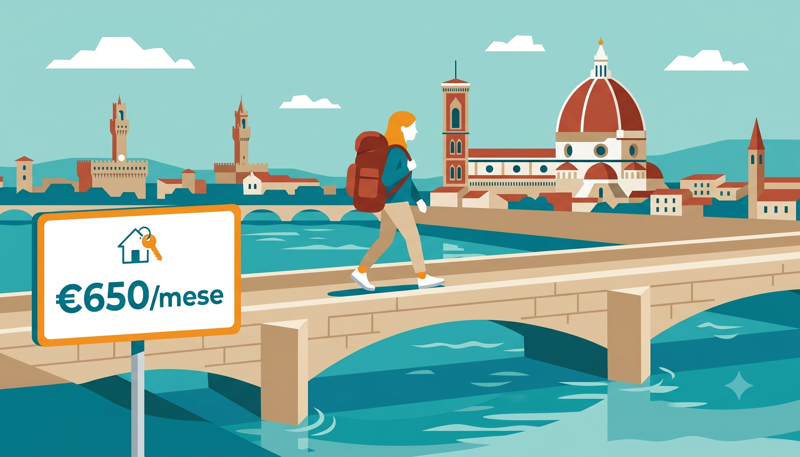 Affitto stanza Firenze studenti 2026: prezzi, zone e consigli pratici